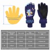 QKURT Children's Ski Gloves, Warm Winter Snow Gloves for Children,