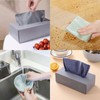 20-Sheet Microfiber Towels with Dispenser Box, Blue Reusable Cleaning Cloths