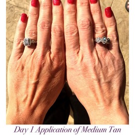 Glimmer Goddess Organic Self Tanner - Natural Tanning Lotion 8 oz