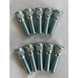 WANTONE RACING Rear Wheel Stud Studs M12x1.5 44.5mm Length 0.56 in. Knurl 14.2mm Replacement 610-312 for Toyota Lexus Chrysler Voyager Dodge Caravan