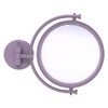 Allied Brass WM-4/4X-LVN 8 Inch Wall Mounted Make-Up Mirror 4X