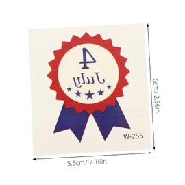 OHPHCALL 20 Sheets Temporary Tattoo Sticker Set Unique Design Arm for Women Boys and Girls Parties