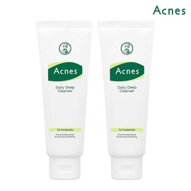 Acnes 아크네스 데일리 딥 클렌저 100g x 2개 Acnes Daily Deep Cleanser 100g x 2