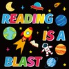 Space Theme Reading Classroom Bulletin Board Decors, Outer Space Reading