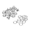 sourcing map Eyelets with Washers, 10.5 x 6 x 7mm