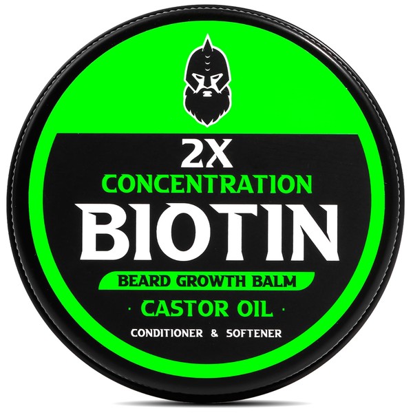 First Melody Beard Balm, 2X Thickening Biotin, with Castor Oil