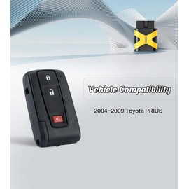 Remote2program Self Programmable Smart Car Key Keyless Entry Remote Start Replacement for 2004-2009 Toyota Prius with FCC: MOZB31EG/312 MHZ