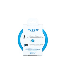 RUCAN - Pack Sky Rings Medium | Set of Toys for Dogs | Disc and Multifunctional Rings | Flavored Natural Rubber | Active and Healthy Play | Ideal for Medium and Small Breeds