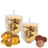 The Dreidel Company 6-Pack Dreidel Filled with Hanukkah Chocolate Gelt