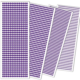 3090 Pcs Face Gems Stickers Rhinestones For Crafts Self-Adhesive Dark Purple Hair Jewels Face Glitter Diamonds Music Makeup Festival Accessories For DIY Craft Decorate Tooth Body Nail Home Decoration