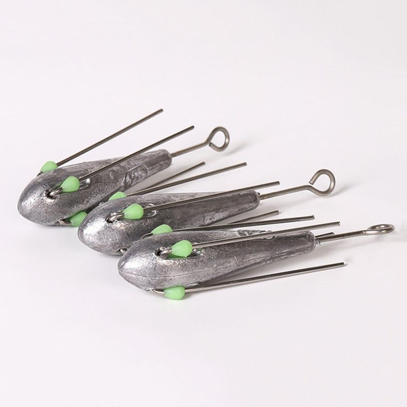 Lead Fishing Weights - High Density Long Tail Casting Weights,5X