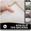 smiry Microfiber Non-Slip Bath Mats for Bathroom, Extra Soft Absorbent