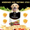GNAWLERS Faywell WiseBones Dog Teething Stick, Omega-3 Fatty Acids, Nature