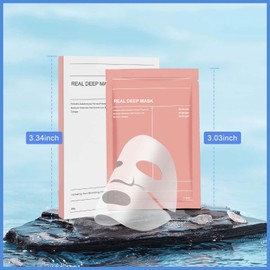 Pack of 4 Collagen Mask, Collagen Mask, Collagen Mask Overnight, Collagen Night Wrapping Mask, Overnight Mask Face, Anti-Wrinkle Lifting Mask, Reduces Fine Lines and Wrinkles