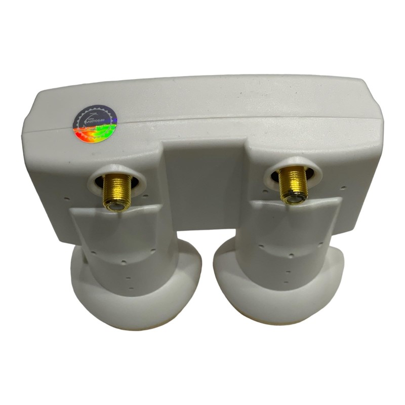 GOLDEN MEDIA LNB Monobloc Twin 0.1 DB Full HD 3D