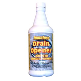 Fumeless Drain Opener - Professional Strength - Fast Acting-12 quart case