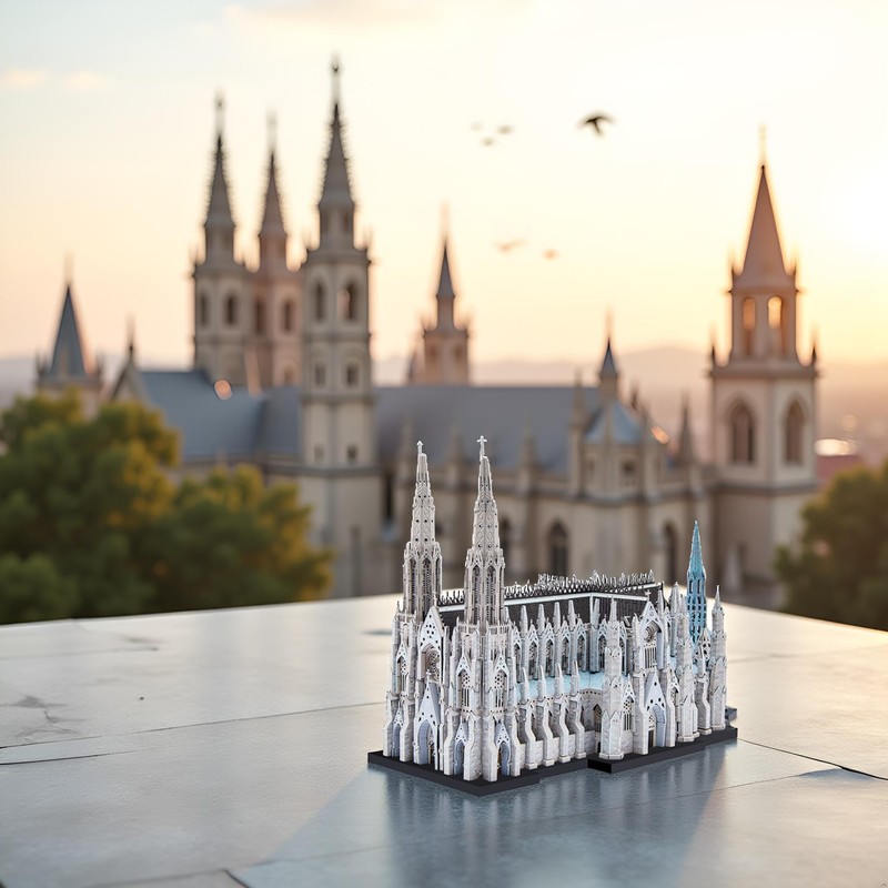 Piececool 3D Puzzle Metal St. Patrick's Cathedral 3D Puzzle Assembly