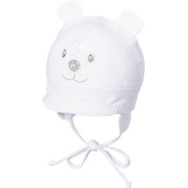 Sterntaler Unisex Baby Peaked Cap. - Cap White (White 500)