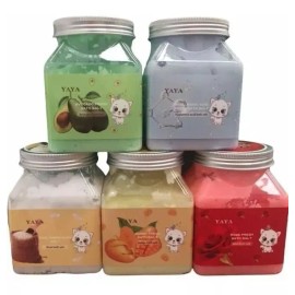 crema exfoleante frutal  Exfoliante Frutal Corporal Renovación Celular Limpieza