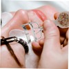 WOONEKY Rhinestone Eyelash Curler Wide Mouth for Eyelash Separator Tool