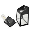 2Pcs Solar Lamp ABS Shell Waterproof Tungsten Filament Automatic Solar
