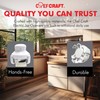 Chef Craft Hands free/Self-Centering, Three-Armed Electric Jar Opener