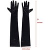 Ruiuzioong Women's Long Gloves Satin Classic Opera Festival Party Gloves