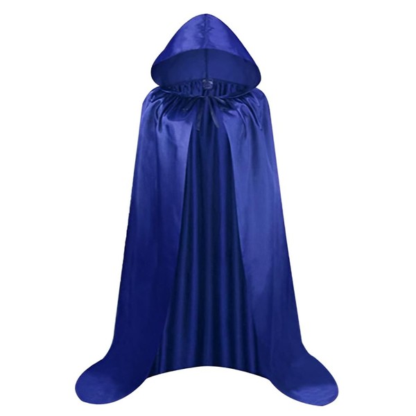Proumhang Proumhang Blau Umhang mit Kapuze Darth Vader Umhang Mittelalter