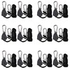 6 Pairs 1/8 inch Adjustable Heavy Duty Rope Hanger for