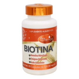 Biotina 30 Cap Keep Natural Sabor Sin Sabor - Producto Original de Alta Calidad, Entrega Rápida y Segura, Garantía Incluida                           