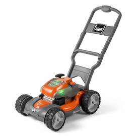 Husqvarna Toy Lawn Mower with Realistic Sounds and Light-Up Engine, Toddler Lawn Mower Toy for Ages 2 and Up