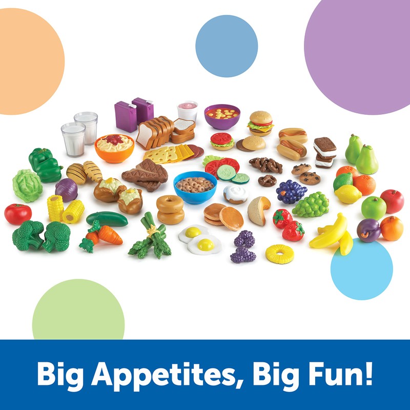 Learning Resources New Sprouts Classroom Play Food Set - 100