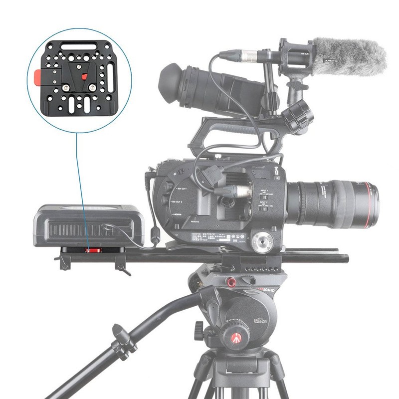 NICEYRIG V Dock Mounting Plate Quick Release Plate for Ursa