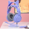 Cat Ear Headphones with Noise Reduction Mic for Girls All