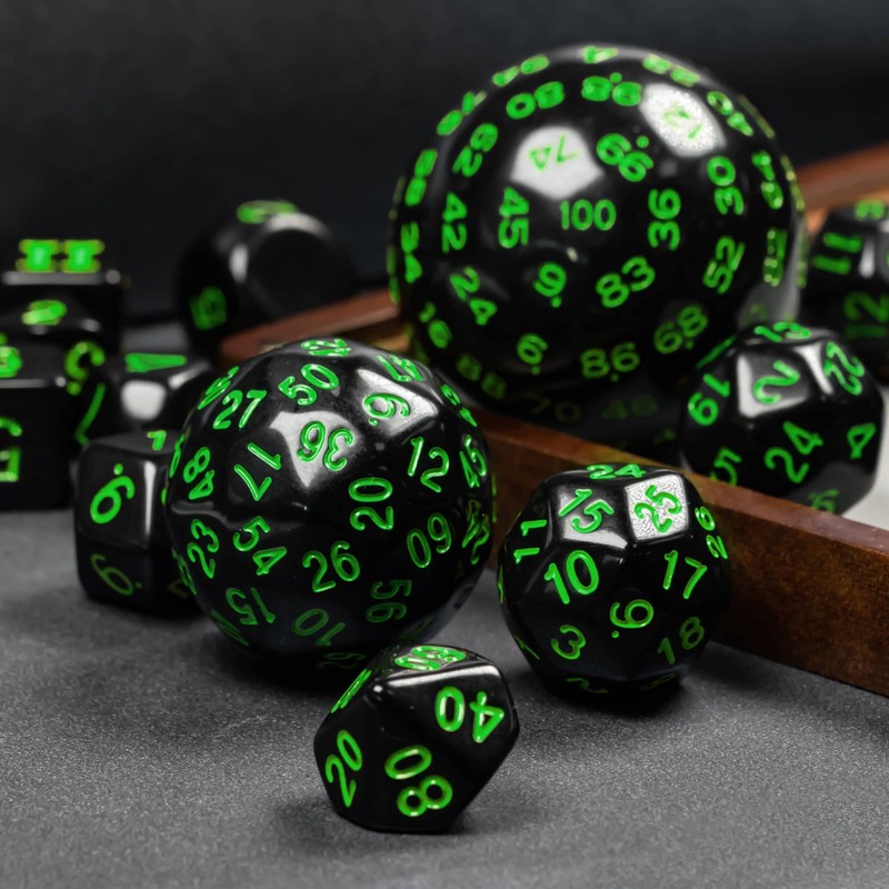 World of Dice - All-in-One Set - 15 Assorted Polyhedral