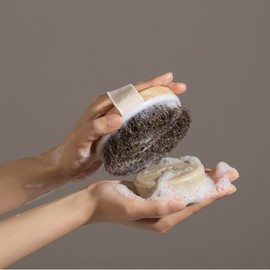 JAJU Natural Wood Hand Brush_Soft Mica, Other Other_FRFR / 자주 JAJU 내추럴 우드핸드 브러쉬_부드러운모, 기타기타_FRFR