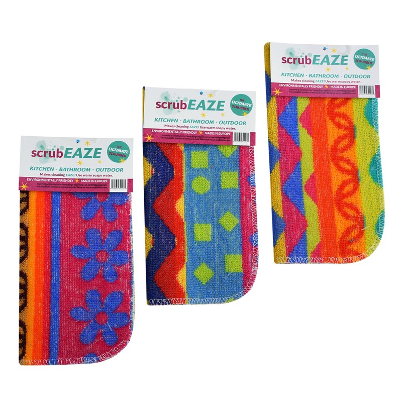 ScrubEAZE - Multipurpose Scrubber (3, XL Super Size)