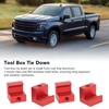 4PCS Pickup Truck Tool Box Tie Down J Hooks,Mounting Kit