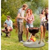 Fire pit mat Grill Mat Gas BBQ Fireproof Mat Heat