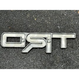 Toyota 5" TRD Matte Black Metal Tailgate Trunk Badge - Toyota Tundra 4Runner Tacoma