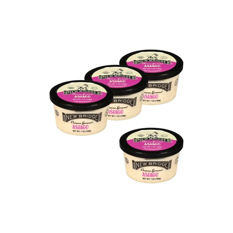 New Bridge Cheese Spread, 7 oz, 4 Pack, (7 oz,