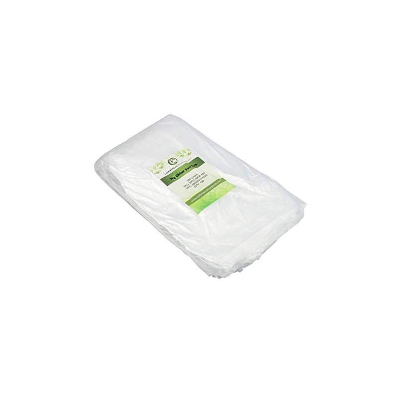 100 Disposable Lightweight Non-Toxic Plastic Foot Liners for Large Ionic