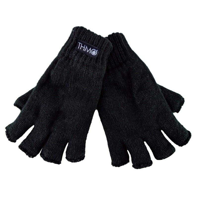 THMO Kids Winter Fingerless Gloves Thermal Warm Fleece Lined Thinsulate