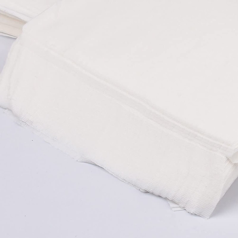 FOMIYES 100 Sheets Disposable Bathroom Foot Towels Non- woven Manicure
