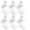 LALOCAPEYO 12 Bracket Fixing Clips Down Duvet Cover Fasteners Padded