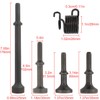 5 Pcs Smoothing Air Hammer Tool Kit Pneumatic Chisel Bits