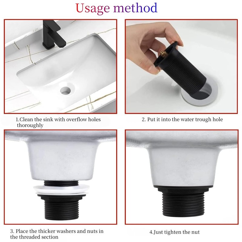 Pop Up Sink Plug Slotted,Slotted Bathroom Waste Plug,Universal Chrome Drain