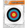 THREE ARCHERS 20 Sheets 60 cm Archery Target Pads 10