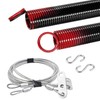 HardwareX supply Heavy Duty Electrophoresis Extension Garage Door Springs for
