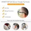 SMARTTOP Silicone Eyeglasses Temple Tips Sleeve Retainer, Anti-Slip Elastic Glasses